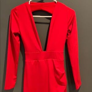 Brand new off label red dress🔥